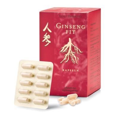 Ginseng-Fit (Женшен) 200 капсули | Sanct Bernhard Поддържа когнитивните процеси, включително добра памет Намалява усещането за умора Тонизира централната нервна система Предотвратява обострянето на възпали Ginseng-Fit (Женшен) 200 капсули | Sanct Bernhard