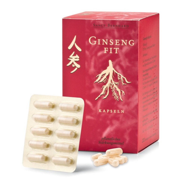 Ginseng-Fit (Женшен) 200 капсули | Sanct Bernhard