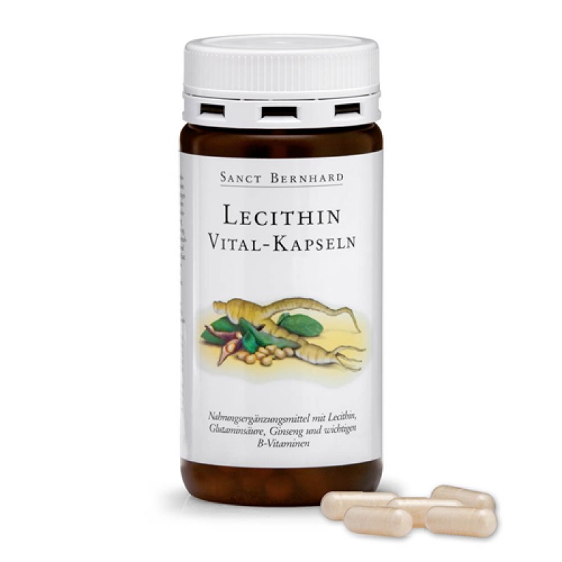 Lecithin Vital (Лецитин) 120 капсули | Sanct Bernhard