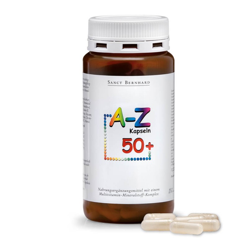 Multivitamin (Мултивитамини) A-Z 50+ 150 капсули | Sanct Bernhard