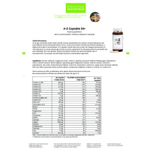 Multivitamin (Мултивитамини) A-Z 50+ 150 капсули | Sanct Bernhard