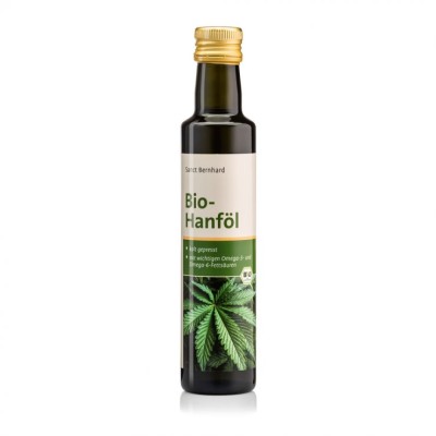 Organic Hemp Oil 250 мл I Sanct Bernhard Има силни антиоксидантни свойства Действа регенериращо Спомага обмяната на веществата в кожата Стимулира имунната защита Понижава нивото на холестерол в кръвта Organic Hemp Oil 250 мл I Sanct Bernhard Има силни ант