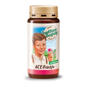 Traditional Candies ACE-Fruits за Деца без захар 170 гр. | Sanct Bernhard