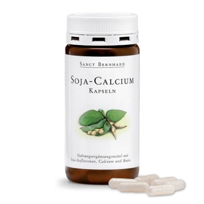 Soya & Calcium (Соя и Калций) 120 капсули | Sanct Bernhard Soya & Calcium (Соя и Калций) 120 капсули | Sanct Bernhard Предпазва от развитие на остеопороза Предотвратява сърдечно-съдови заболявания Намалява LDL холестерола Поддържа емоц Soya & Calcium (Соя и Калций) 120 капсули | Sanct Bernhard Предпазва от развитие на остеопороза Предотвратява сърдечно-съдови заболявания Намалява LDL холестерола Поддържа емоционалния баланс Научно Soya & Calcium (Соя и Калций) 120 капсули | Sanc