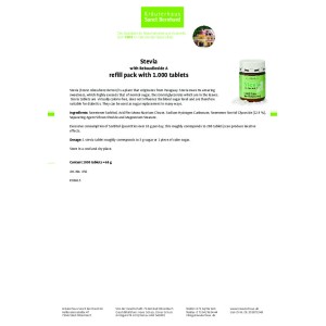 Stevia (Стевия) 1000 таблетки | Sanct Bernhard
