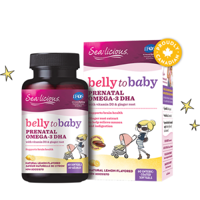 Belly To Baby Омега-3 ДХА за Бременни 816 мг 60 капсули Sea-licious Belly To Baby Омега-3 ДХА за Бременни 816 мг 60 капсули Sea-liciousГарантирано качество и безопасност на омега-3
Оптимално за бременността количество на мастни киселини
За подп Belly To Baby Омега-3 ДХА за Бременни 816 мг 60 капсули Sea-licious Гарантирано качество и безопасност на омега-3 Оптимално за бременността количество на мастни киселини За подпомагане развитието на органите Belly To Baby Омега-3 ДХА за Бременни 816 мг 60