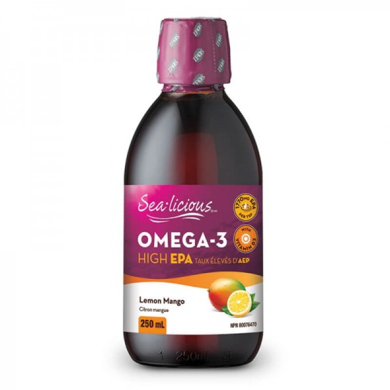 Omega-3 High EPA + Vitamin D3 250 мл | Sea-licious