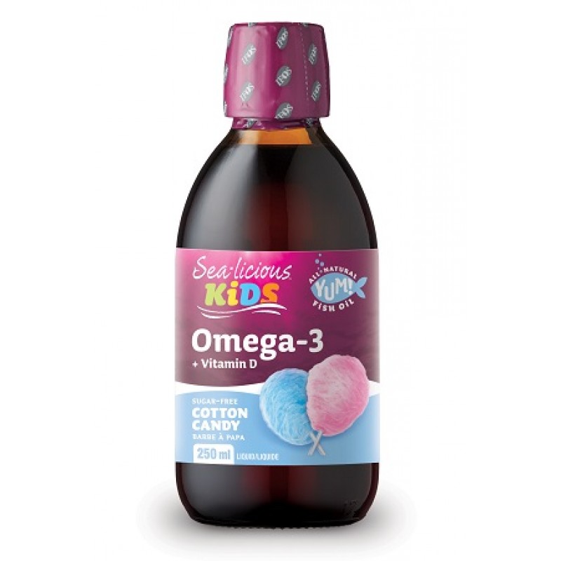 Омега-3 1500 mg + Витамин D3 400 IU/10 µg за Деца I Sea-licious 
