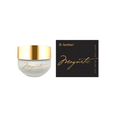 Magnetic Anti-Ageing Day Cream 50 мл | Sea Stars Изцяло естествен продукт Заличава и забавя признаците на стареене на кожата Премахва завинаги неприятните бръчки и тъмни петна Magnetic Анти-Ейдж Дневен Кре Magnetic Anti-Ageing Day Cream 50 мл | Sea Stars 