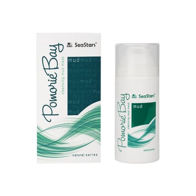 Pomorie Bay Cleansing Mud Mask 100 мл | Sea Stars Изцяло натурален продукт Почивства успешно порите на лицето Хидратира и успокоява раздразнението Pomorie Bay Почистваща Кална Маска за Лице е на супер цена Pomorie Bay Cleansing Mud Mask 100 мл | Sea Stars