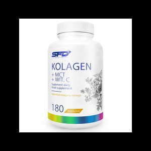 Collagen + MCT + Vitamin C 180 капсули | SFD Nutrition