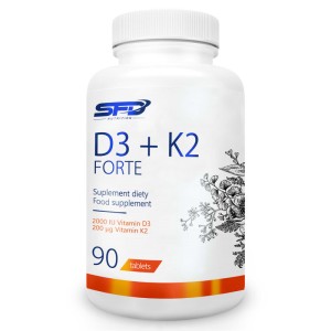 Vitamin D3 2000 IU + K2 200 мкг Forte 90 таблетки | SFD Nutrition