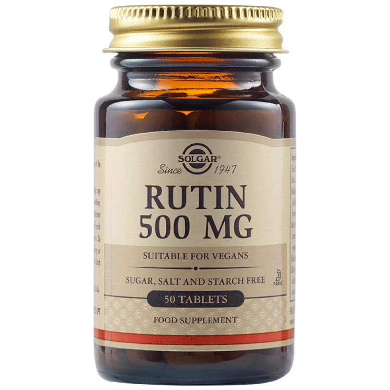Рутин (Rutin) 500 мг 50 таблетки | Solgar