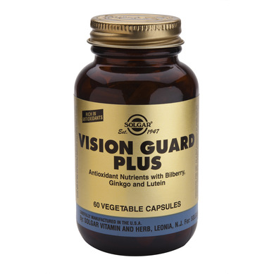 Vision Guard Plus 60 капсули | Solgar Предпазва очите Подобрява работата на кръвоносната система Намалява нивата на кръвната захар Има противовъзпалителни и антиалергични процеси Vision Guard Plus 60 ка Vision Guard Plus 60 капсули | Solgar Предпазва очит