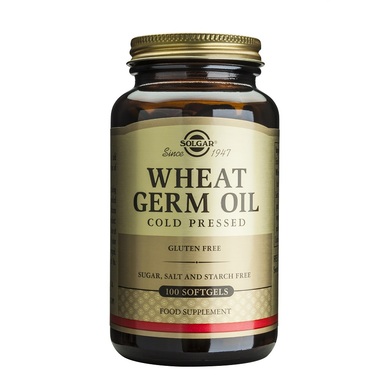 Масло от пшеничен зародиш Wheat Germ Oil 1130mg 100 капсули | Solgar Справя се с умората Забавя процесите на стареене Богато на Витамин Е Има антиоксидантно действие Подпомага нервната система Масло Масло от пшеничен зародиш Wheat Germ Oil 1130mg 100 капс