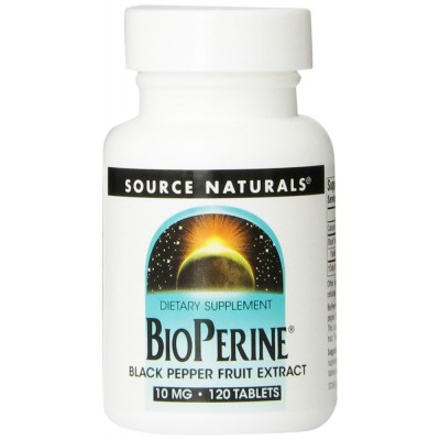 BioPerine 10 mg 120 Tablets I Source Naturals Подпомага синтезирането на значими за здравето ензими Усилва действието на витамини, минерални съединения и други полезни продукти Стимулира правилната работа на BioPerine 10 mg 120 Tablets I Source Naturals П