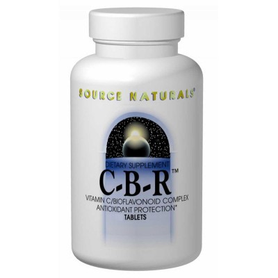 C-B-R комплекс Биофлавоноиди 250 таблетки Source Naturals Подобрява еластичността на кръвоносните съдове Предпазва от тромбози Подсилва имунитета Има антиоксидантно действие C-B-R ко C-B-R комплекс Биофлавоноиди 250 таблетки Source Naturals Подобрява елас