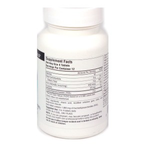 FOS (Fructooligosaccharides) 1,000 мг 100 таблетки | Source Naturals