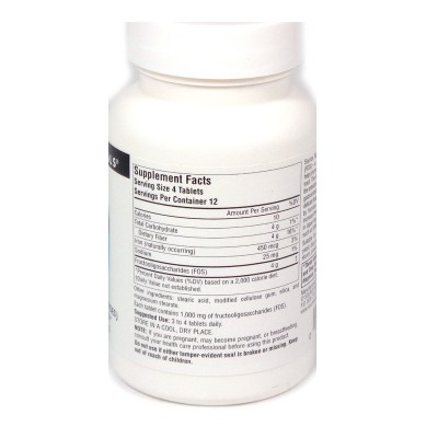 FOS (Fructooligosaccharides) 1,000 mg 100 Tablets | Source Naturals Висококачествен и безопасен за употреба пребиотик Стимулира растежа на нормална микрофлора в червата Възпрепятства възникването на бактериал FOS (Fructooligosaccharides) 1,000 mg 100 Tabl