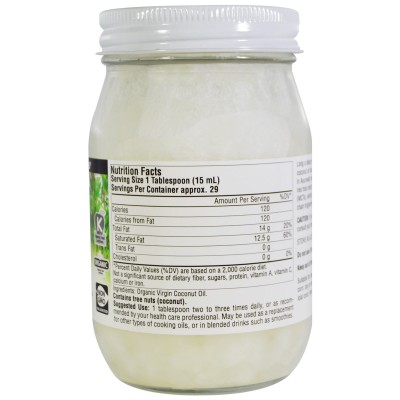 100% Organic Virgin Coconut Oil 443 ml I Source Naturals Увеличава възможностите на имунитета да защитава тялото от вируси, бактериални инфекции, гъбички Подпомага дейността на щитовидната жлеза Поддържа кост 100% Organic Virgin Coconut Oil 443 ml I Sourc