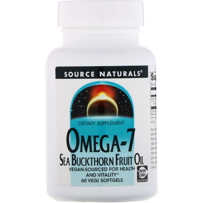 Omega 7 60 веге дражета | Source Naturals