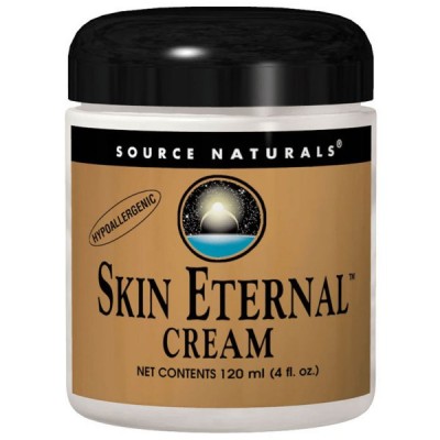 Skin Eternal Cream 113.4 g I Source Naturals Овлажняващо действие Подобрява цвета на лицето Спомага обмяната на веществата в кожата Мощно антиоксидантно средство Защитава клетъчните мембрани Skin Ete Skin Eternal Cream 113.4 g I Source Naturals Овлажняващ