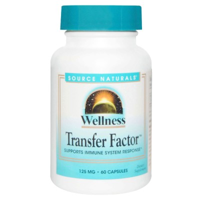 Transfer Factor 125 мг 60 капсули | Source Naturals Профилактика на сезонни инфекции Против алергии При язва на дванадесетопръстника Срещу херпес Има функция на имуностимулатор Действа при Transfer Factor 125 мг 60 капсули | Source Naturals Профилактика н