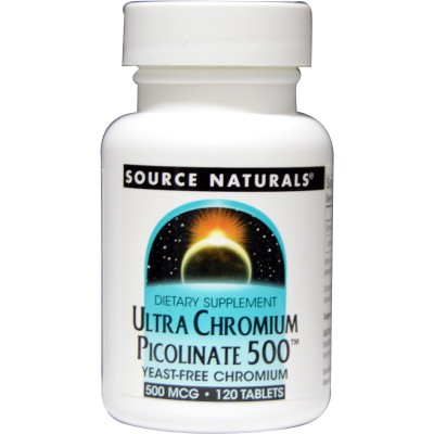 Ultra Chromium Picolinate 500 мкг 120 таблетки | Source Naturals Ultra Chromium Picolinate 500 мкг 120 таблетки | Source NaturalsПовишава издръжливостта
Нормализира дейността на съдовете
Потиска раздразнителността
Подходящо средство за отсл Ultra Chromium Picolinate 500 мкг 120 таблетки | Source Naturals Повишава издръжливостта Нормализира дейността на съдовете Потиска раздразнителността Подходящо средство за отслабване Предот Ultra Chromium Picolinate 500 мкг 120 таблетки | Source Naturals