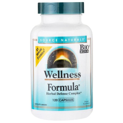 Wellness Formula 120 Capsules I Source Naturals За по-оптимално клетъчно дишане Потиска образуването на ракови образувания Притежава антиоксидантно въздействие Повишава противовирусните и антибактериалните Wellness Formula 120 Capsules I Source Naturals З