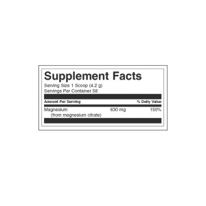 100% Pure Magnesium Citrate 244 гр Прах | Swanson