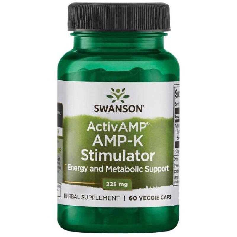 ActivAMP AMP-K Stimulator 225 мг 60 веге капсули | Swanson
