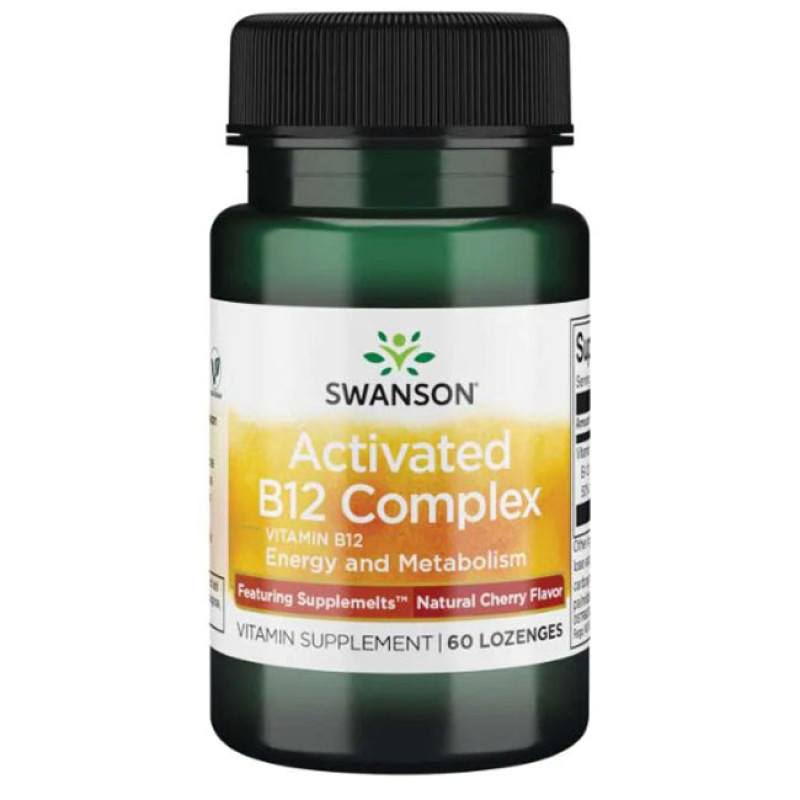 Витамин B-12 Хидроксокобаламин/Аденозилкобаламин 60 таблетки | Swanson