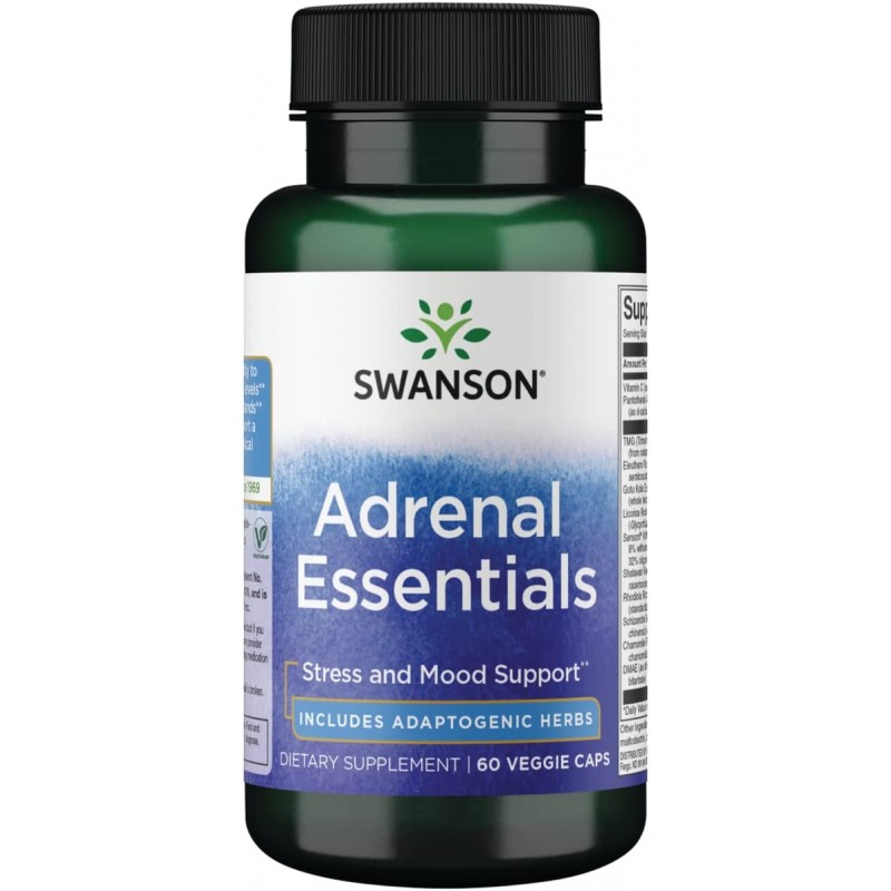 Adrenal Essentials 60 веге капсули | Swanson