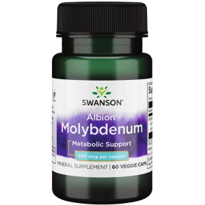 Albion Chelated Molybdenum 400 мкг 60 веге капсули | Swanson