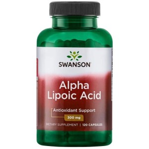 Alpha Lipoic Acid 300 мг 120 капсули | Swanson Alpha Lipoic Acid 300 мг 120 капсули | Swanson