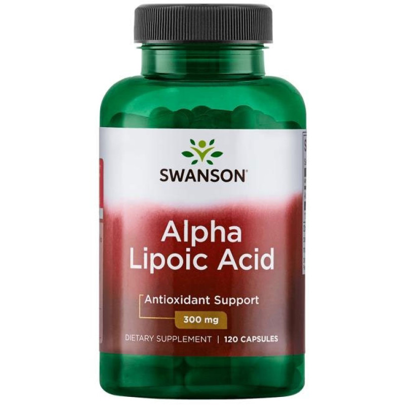 Alpha Lipoic Acid 300 мг 120 капсули | Swanson