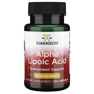 Alpha Lipoic Acid 50 мг 120 капсули | Swanson