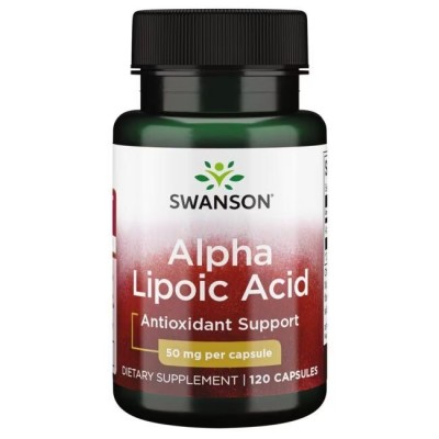 Alpha Lipoic Acid 50 мг 120 капсули | Swanson