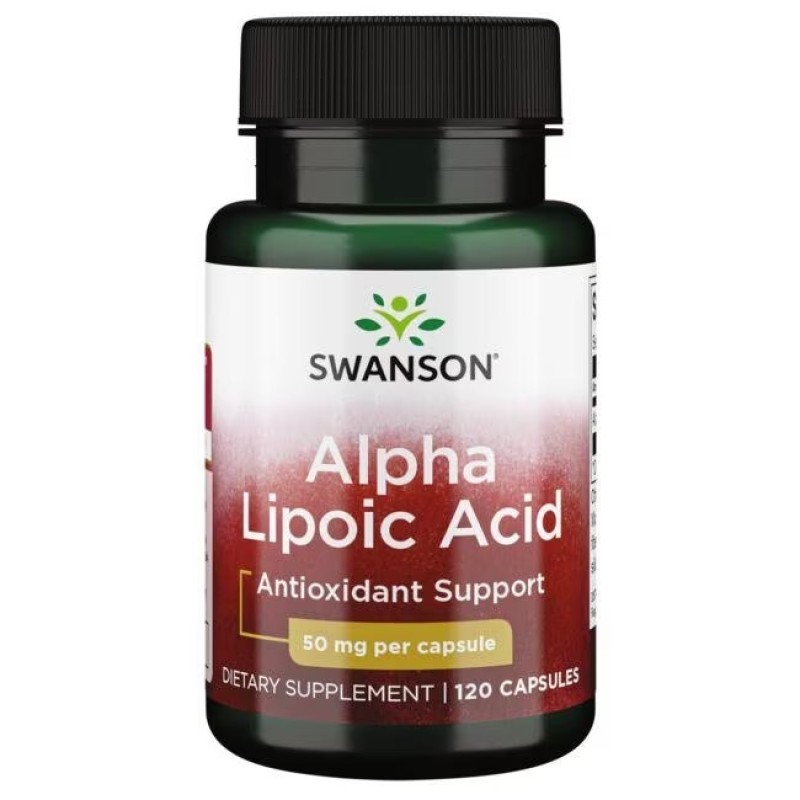 Alpha Lipoic Acid 50 мг 120 капсули | Swanson