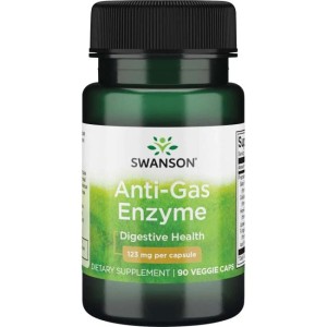 Anti-Gas Enzyme 123 мг 90 веге капсули | Swanson Anti-Gas Enzyme 123 мг 90 веге капсули | Swanson