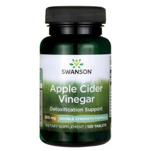 Apple Cider Vinegar 200 мг 120 таблетки | Swanson Apple Cider Vinegar 200 мг 120 таблетки | Swanson