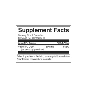 Ascorbyl Palmitate 250 мг 120 капсули | Swanson