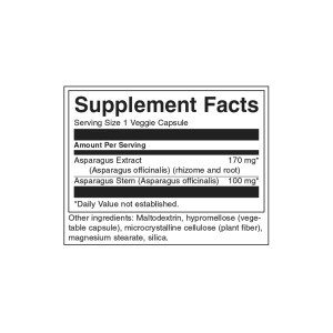 Asparagus Extract 60 вегетариански капсули | Swanson