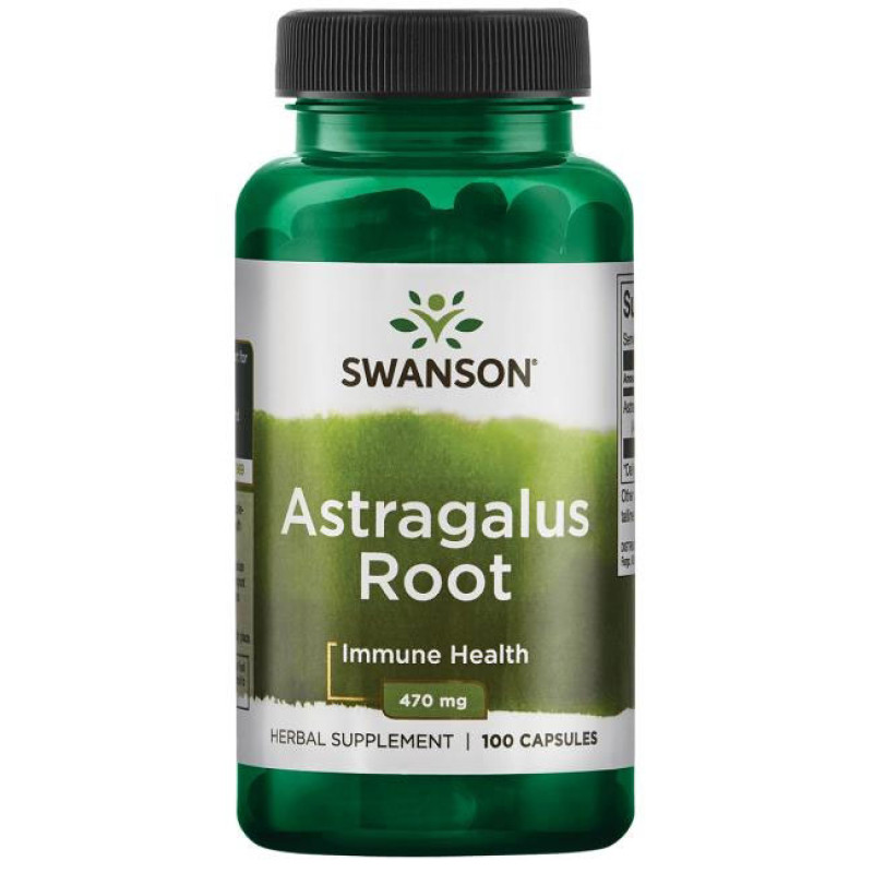 Astragalus Root 470 мг 100 капсули | Swanson