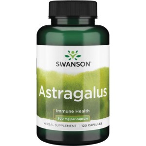 Astragalus (Standardized) 500 мг 120 Капсули | Swanson Astragalus (Standardized) 500 мг 120 Капсули | Swanson