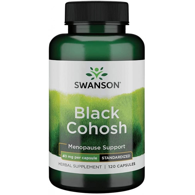 Black Cohosh 40 мг 120 капсули | Swanson