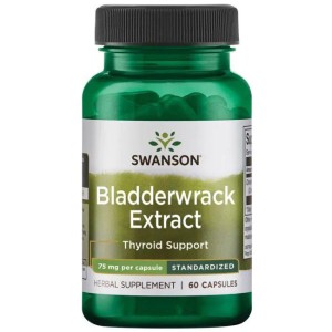 Bladderwrack Leaves 60 капсули | Swanson Bladderwrack Leaves 60 капсули | Swanson