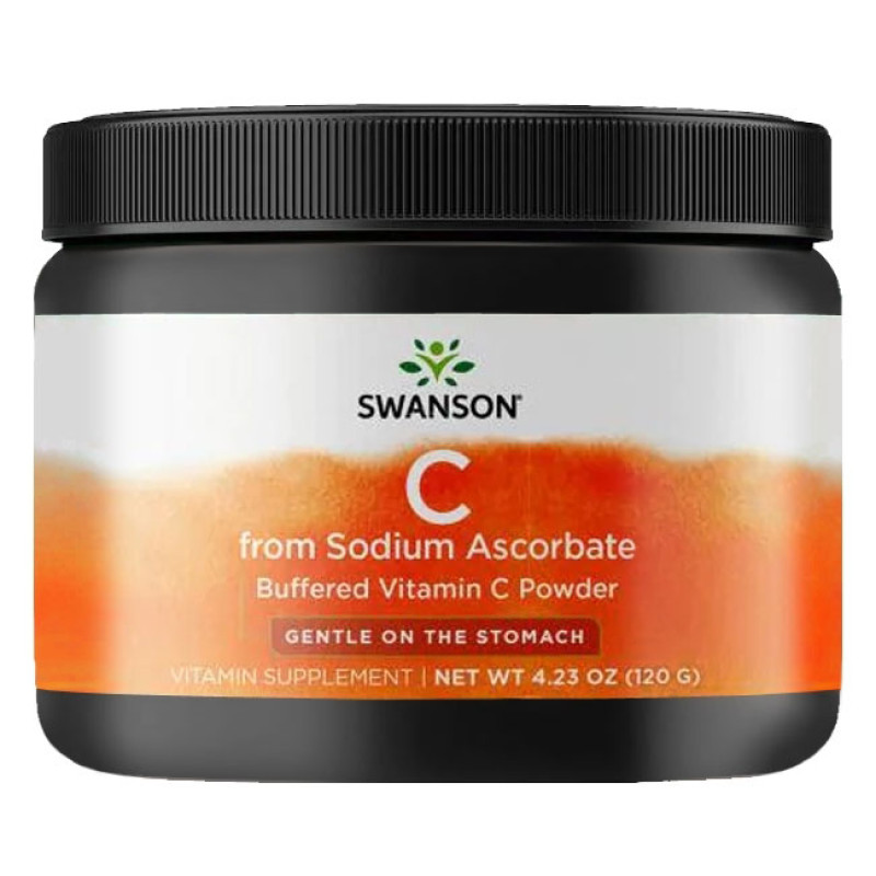 Buffered Sodium Ascorbate Прах 120 гр | Swanson