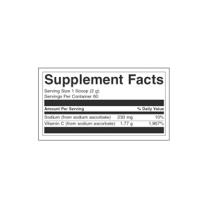 Buffered Sodium Ascorbate Прах 120 гр | Swanson