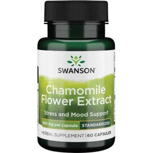 Chamomile Flower Extract 500 мг 60 капсули | Swanson